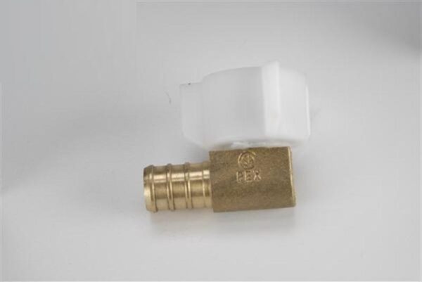 Elkhart Supply 1/2 Inch 90-Degree Hose Barb Elbow, Gold