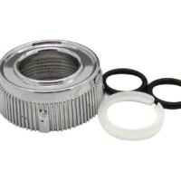 Dura Faucet Spout Nut Kit, Silver, Chrome Plated
