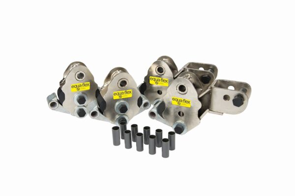 Lippert Equa-Flex Rubberized Leaf Spring Equalizer, Triple Axle, 3,000-6,000 lb