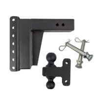 BulletProof Hitches 3" Dual-Ball Mount, 36,000 lb GTWR, 8" Drop/Rise