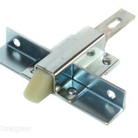 RV Designer Access Door Latch, Monaco/Tiffin, Silver
