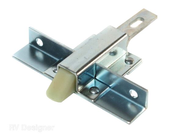 RV Designer Access Door Latch, Monaco/Tiffin, Silver