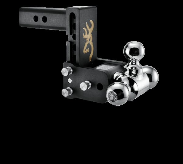B&W Triple Ball Mount, 2 in Receiver, 10,000 lb GTW