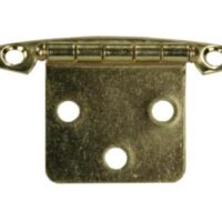 JR Products Door Hinge, Free-Swing, Brass