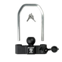 BulletProof Hitches Trailer Coupler Lock, Black, Ball and Clamp