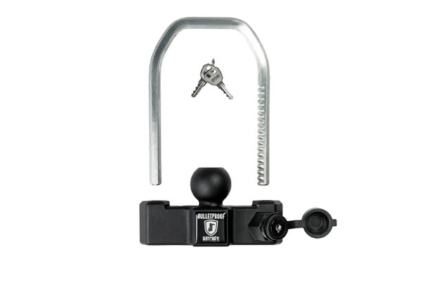 BulletProof Hitches Trailer Coupler Lock, Black, Ball and Clamp