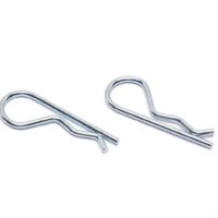 Roadmaster Receiver Pin Clip Set of 2, Silver