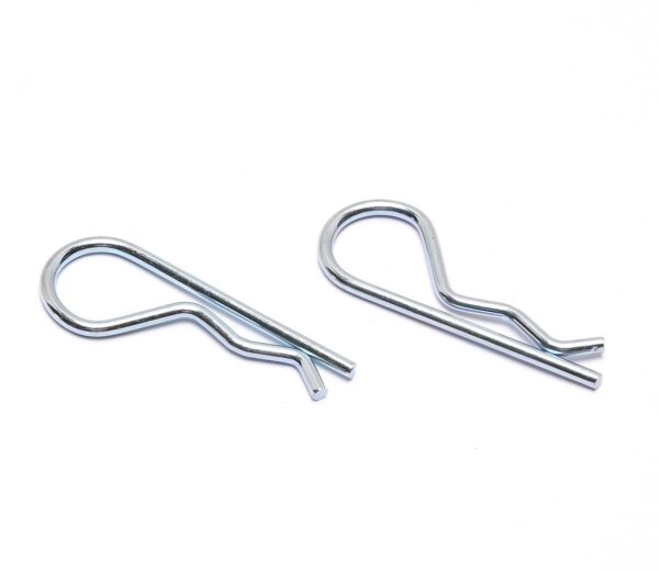 Roadmaster Receiver Pin Clip Set of 2, Silver