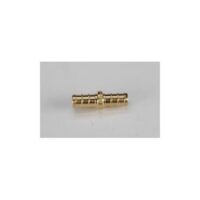Elkhart Supply 3/8 Inch Hose Barb Coupling, Brass