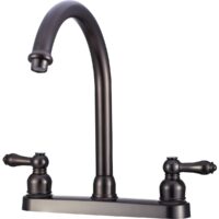 Dura Faucet 8 Inch 2-Handle Kitchen Faucet, Venetian Bronze