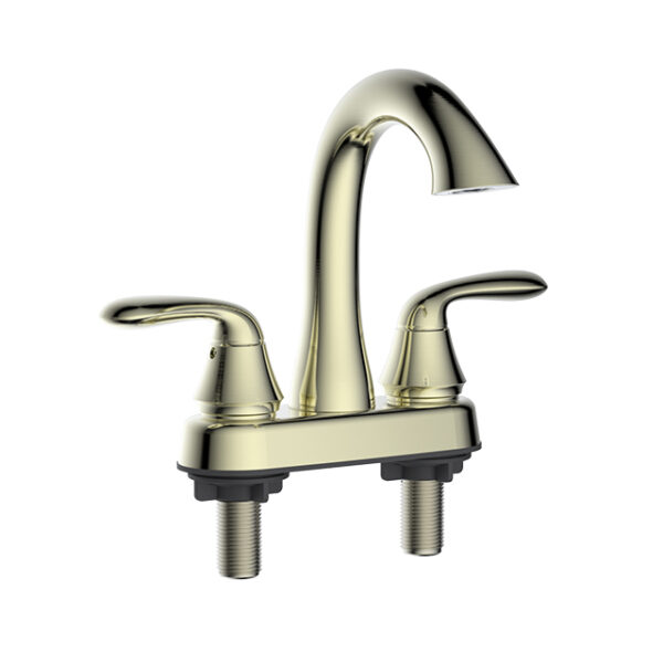 LaSalle Bristol Lavatory Faucet, High Arc, 4 in. Deck Mount, 2-Handle, Brushed Nickel