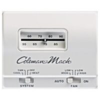 Coleman Mach 24V Wall Thermostat, Single Stage, Air Conditioner/Furnace
