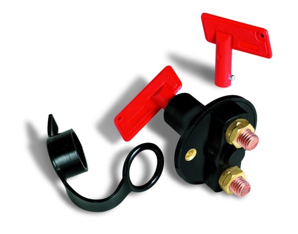 WirthCo Rotary Battery Disconnect Switch, Key Lock, 100-Amp Continuous