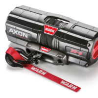 WARN AXON 3500 lb Powersports Winch, 50 ft Synthetic Rope, Wireless