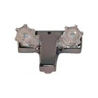 LaSalle Bristol Lavatory Faucet, 4 Inch Low-Arc, White