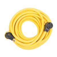 Arcon 50 Feet 30 Ampere Premium Extension Power Cord, Yellow