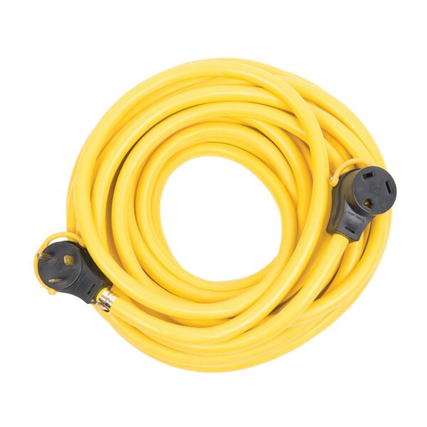 Arcon 50 Feet 30 Ampere Premium Extension Power Cord, Yellow
