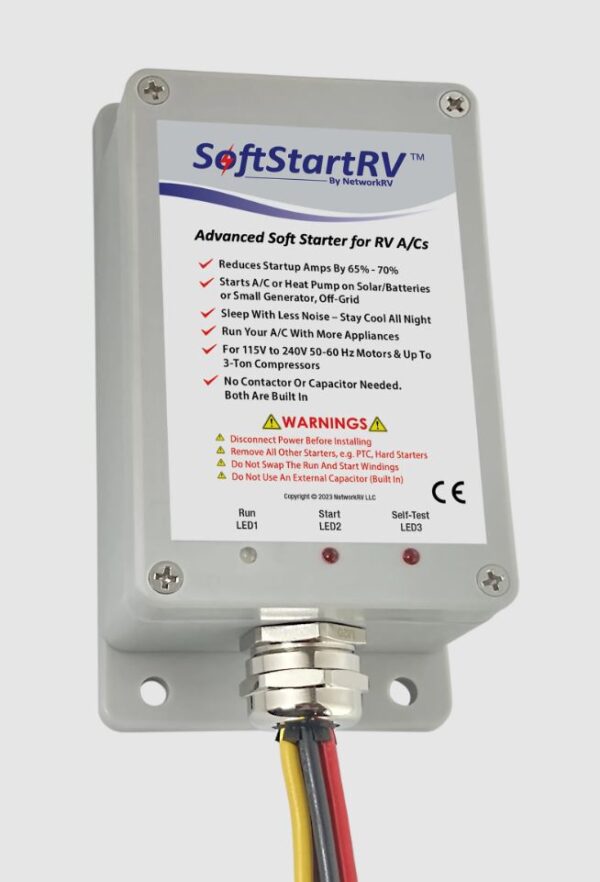 SoftStartRV Air Conditioner Compressor Soft Starter Kit