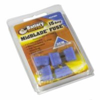 WirthCo 15 Amp Blue Blade ATO/ATC Fuse, Case of 5