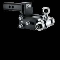 B&W Trailer Hitches Ball Mount, 2" Receiver, 10,000 lb, Triple, Black