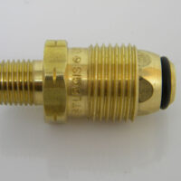 MB Sturgis Propane Connector, Male POL to 1/4" Male Threads
