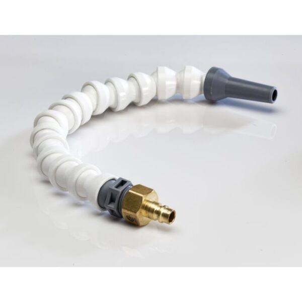 Empire Quick Connect Spray Spout, Flexible, White