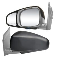K-Source Towing Mirrors, Set of 2, Snap-On, Black