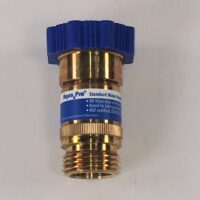 Aqua Pro Fresh Water Pressure Regulator, 40–50 PSI, Blue/Gold