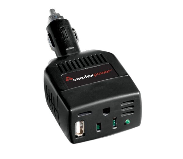 Samlex 100 Watt 12 Volt to 120 Volt AC Power Inverter with USB