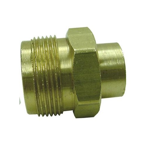 Marshall Excelsior Propane Adapter, 1/4-Inch Female to 1-Inch-20 Male Thread