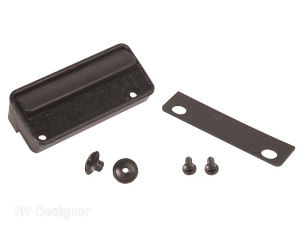 RV Designer Hehr Single-Pane Window Latch, Black