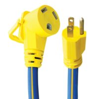 AP Products 12 Inch 15 to 30 Amp Adapter, Yellow