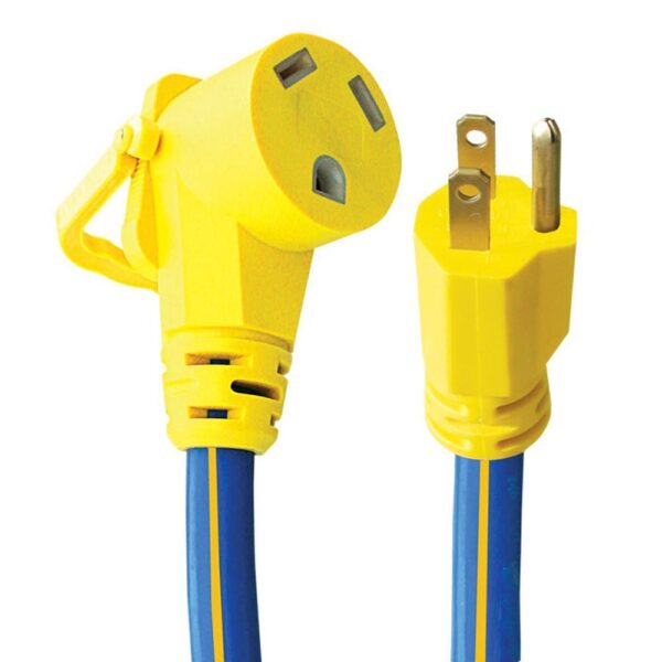 AP Products 12 Inch 15 to 30 Amp Adapter, Yellow