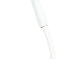 Empire Hand-Held Shower Head, White with Hose