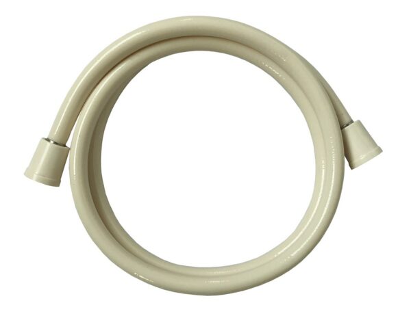 Empire RV Shower Hose, 60-inch, Biscuit, Vinyl