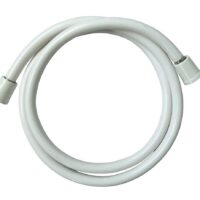 Empire RV Shower Hose, 60-inch, White, Vinyl