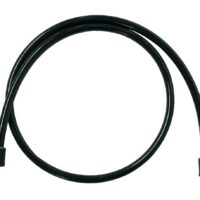 Empire Faucets 60-Inch Shower Hose with Built-In Connector, Black Vinyl