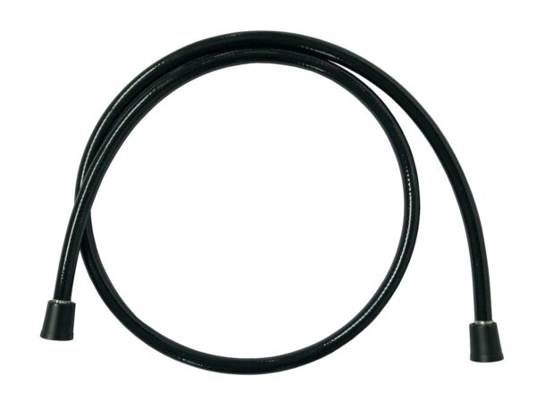 Empire Faucets 60-Inch Shower Hose with Built-In Connector, Black Vinyl
