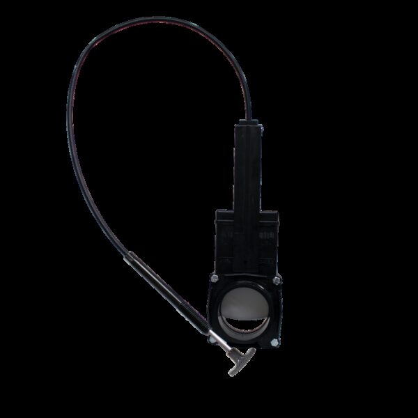 LaSalle Bristol Black Water Waste Valve, 1.5 Inch, 8-Foot Cable