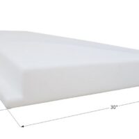 Icon 25.4 Gallon Waste Holding Tank, White, Flange Mount, 3 Inch Outlet
