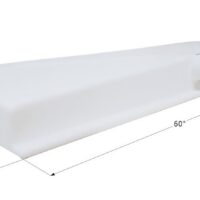 Icon 22-Gallon Waste Holding Tank, White, Flange Mount