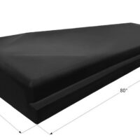 Icon 50-Gallon Waste Holding Tank, Black, Flange Mount
