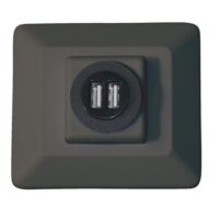 Valterra 12 Volt USB Outlet, Dual 2.1 Amp Ports, Vehicle Use