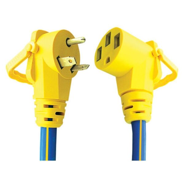 AP Products 18 Inch 30 to 50 Amp Adapter, Yellow