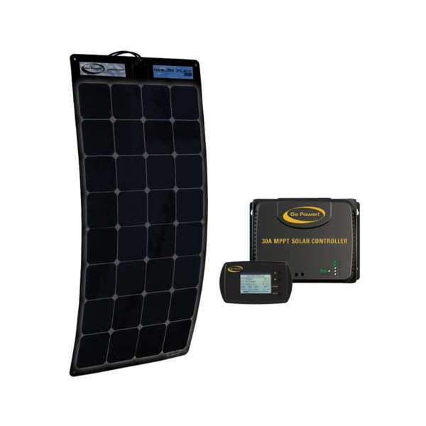Go Power 190W Solar Flex Eclipse MPPT Kit with Bluetooth Remote