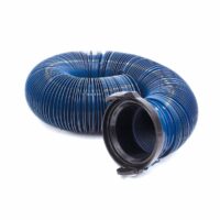 Valterra Dominator 10 Feet Sewer Hose, 3 Inch Diameter, Blue, with Straight Adapter