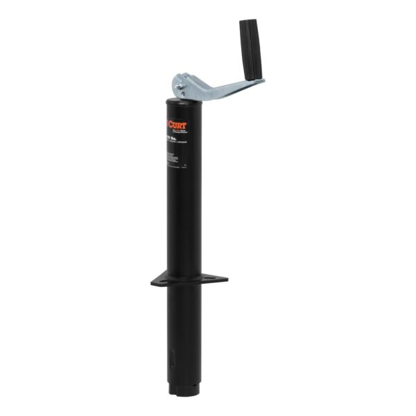 CURT A-Frame Trailer Tongue Jack, Top-Wind, 1,200 lb Capacity