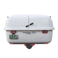 Lets Go Aero TwinTube Slide-Out Hitch Cargo Carrier, 34 cu ft, Gray