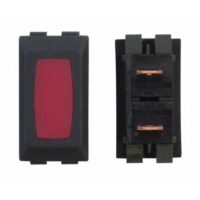 Valterra Amber Power Indicator Light, 14V DC, 10A, Black Panel