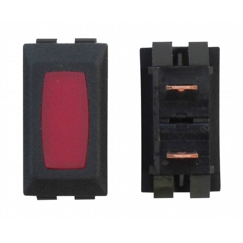 Valterra Amber Power Indicator Light, 14V DC, 10A, Black Panel